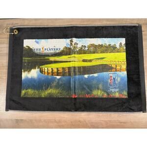 PGA Tour Players Club Sawgrass Devant Sports Golf Towel 16x25 NWOT